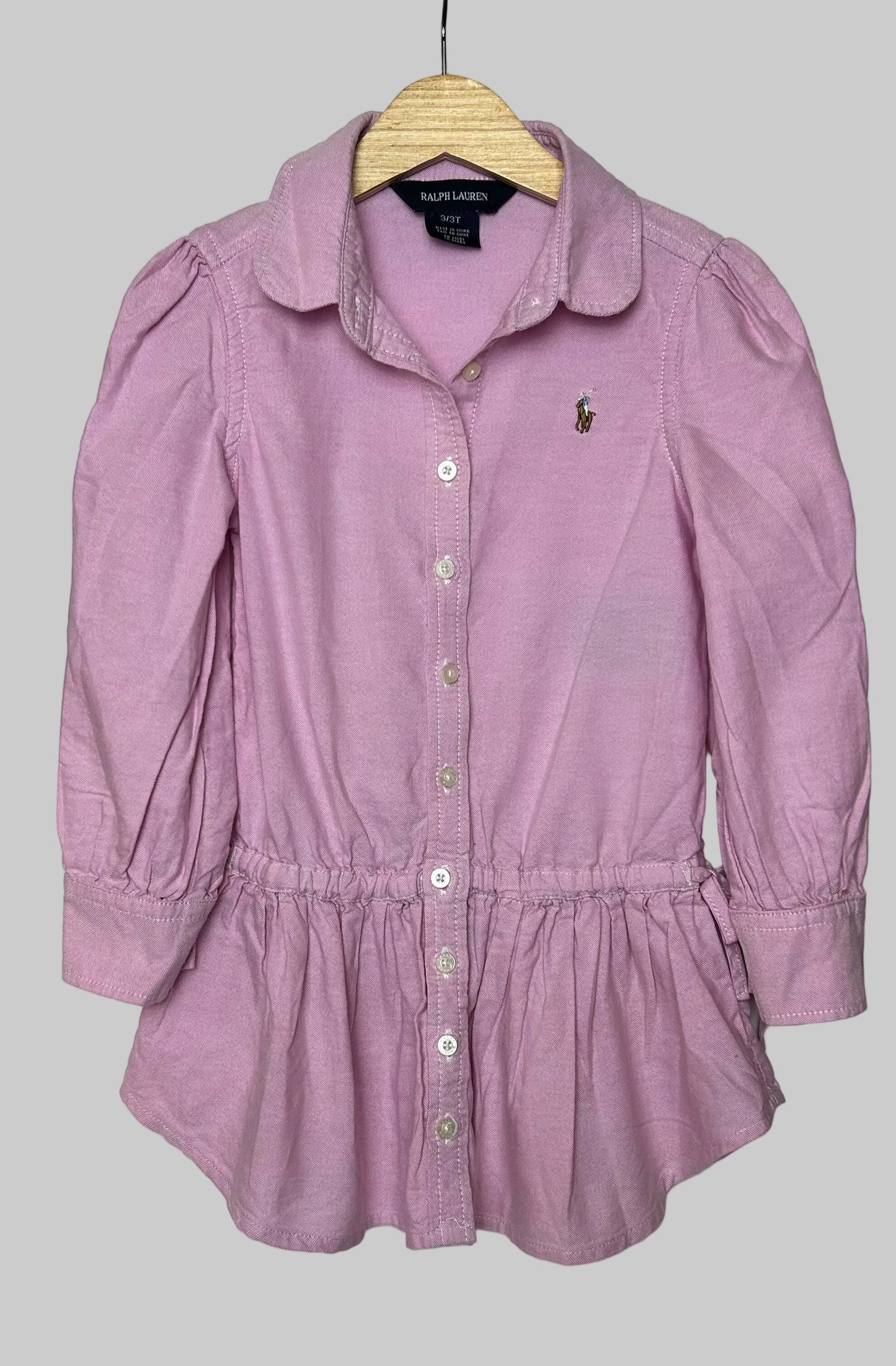 Ralph Lauren Pink Blouse 3T