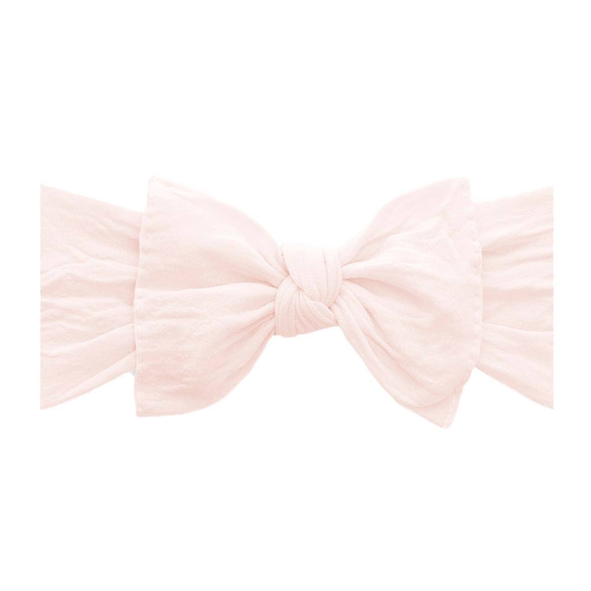 Baby Bling® Knot soft headband: Hot pink