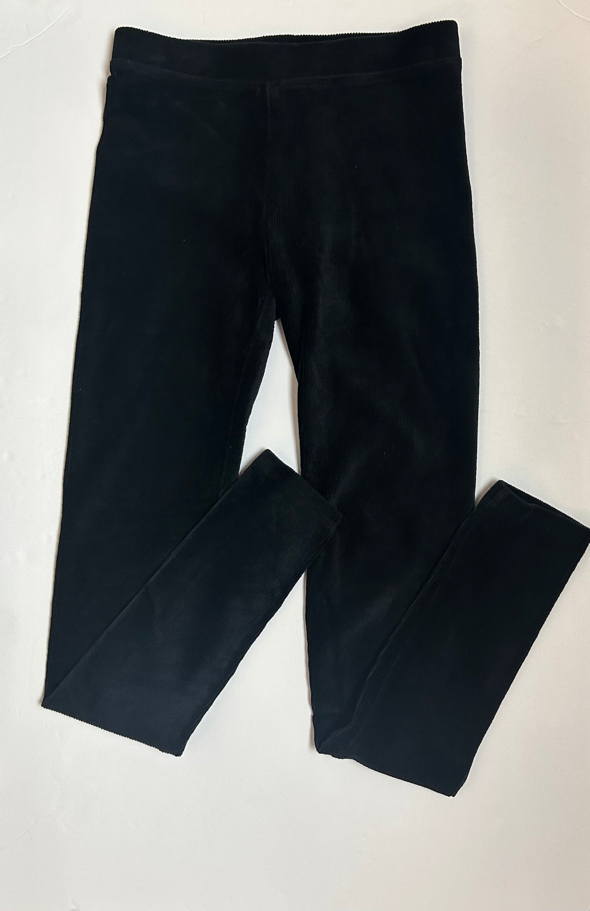 Crewcuts Black Velour Leggings 12Y