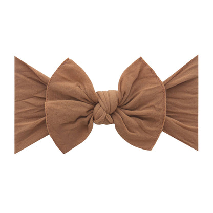 Baby Bling® Knot soft headband: Hot pink
