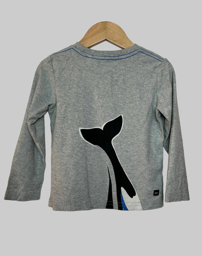 Tea Gray Whale Top 3T