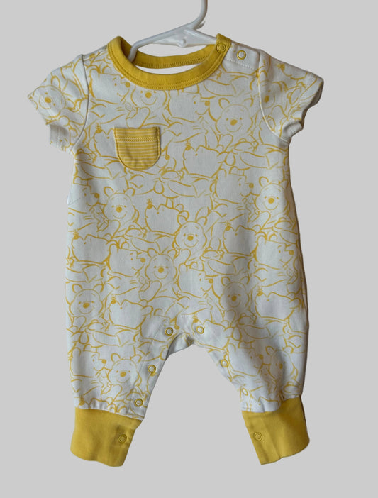 Disney Baby Yellow Pooh Bear Jumper 3-6M