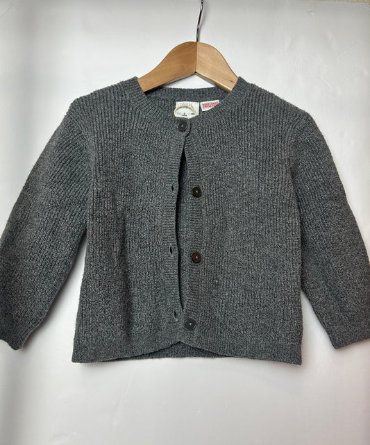 Zara Gray LS Cardigan 2T