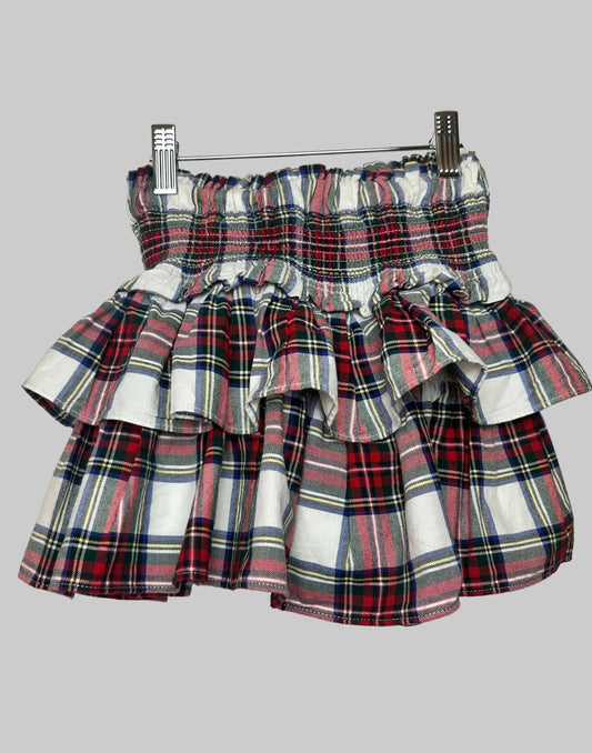 Janie & Jack Plaid Ruffle Skirt