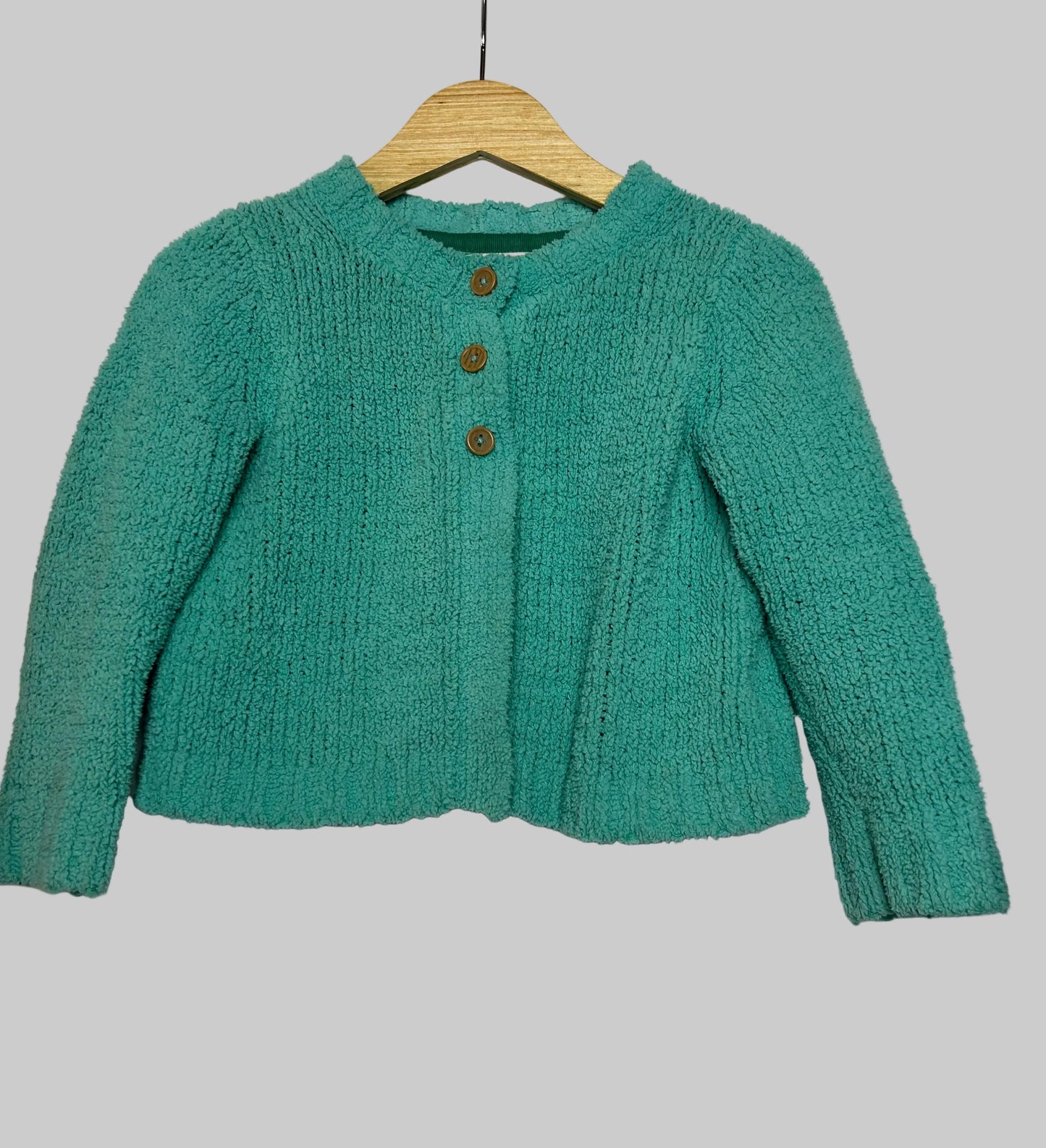 Tucker Tate Green Blue Cardigan 18M