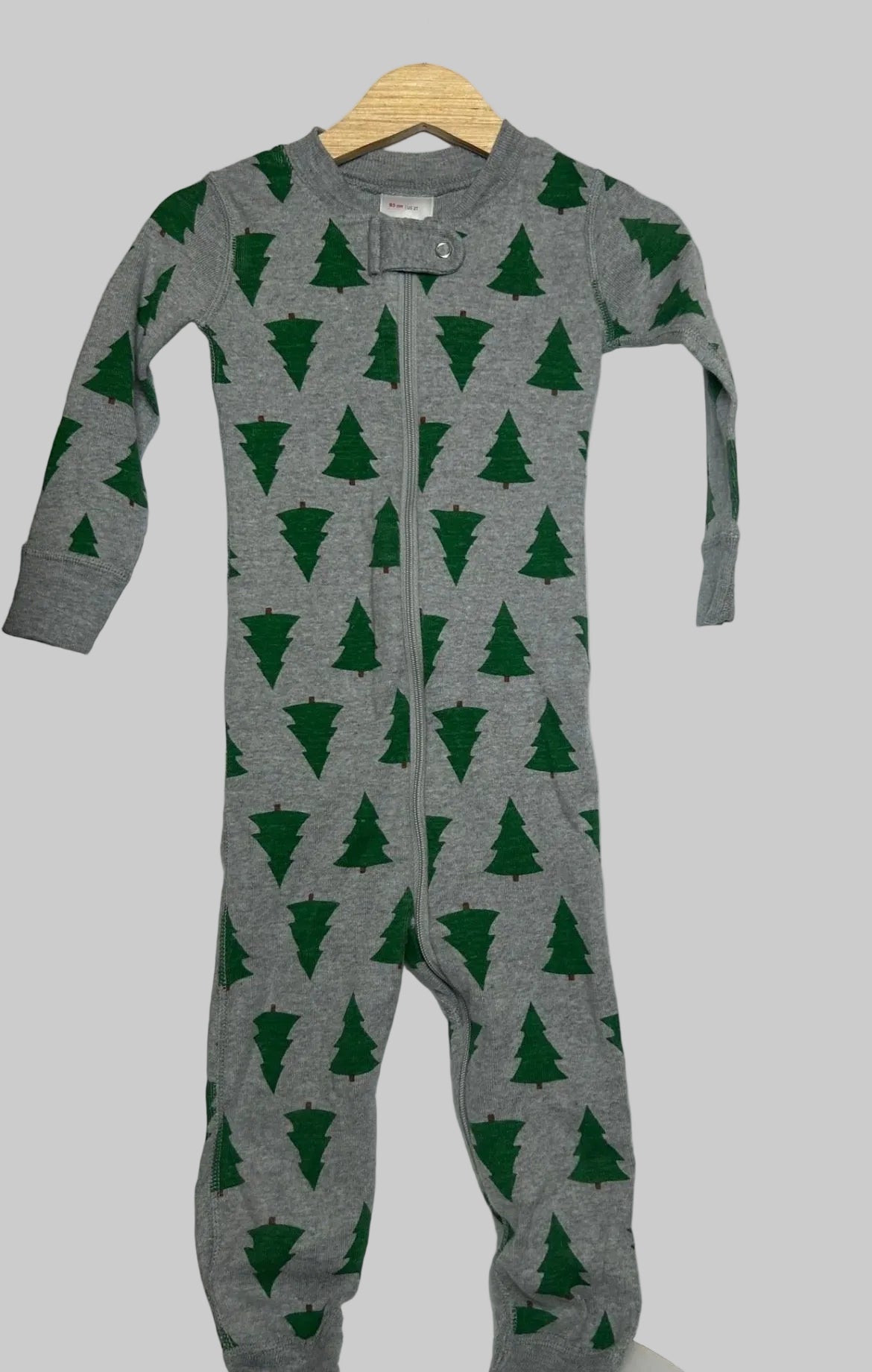 Hanna Andersson Gray Tree Zippy 2T