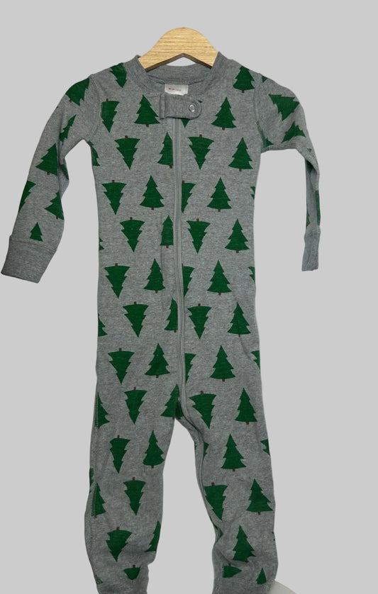 Hanna Andersson Gray Tree Zippy 2T