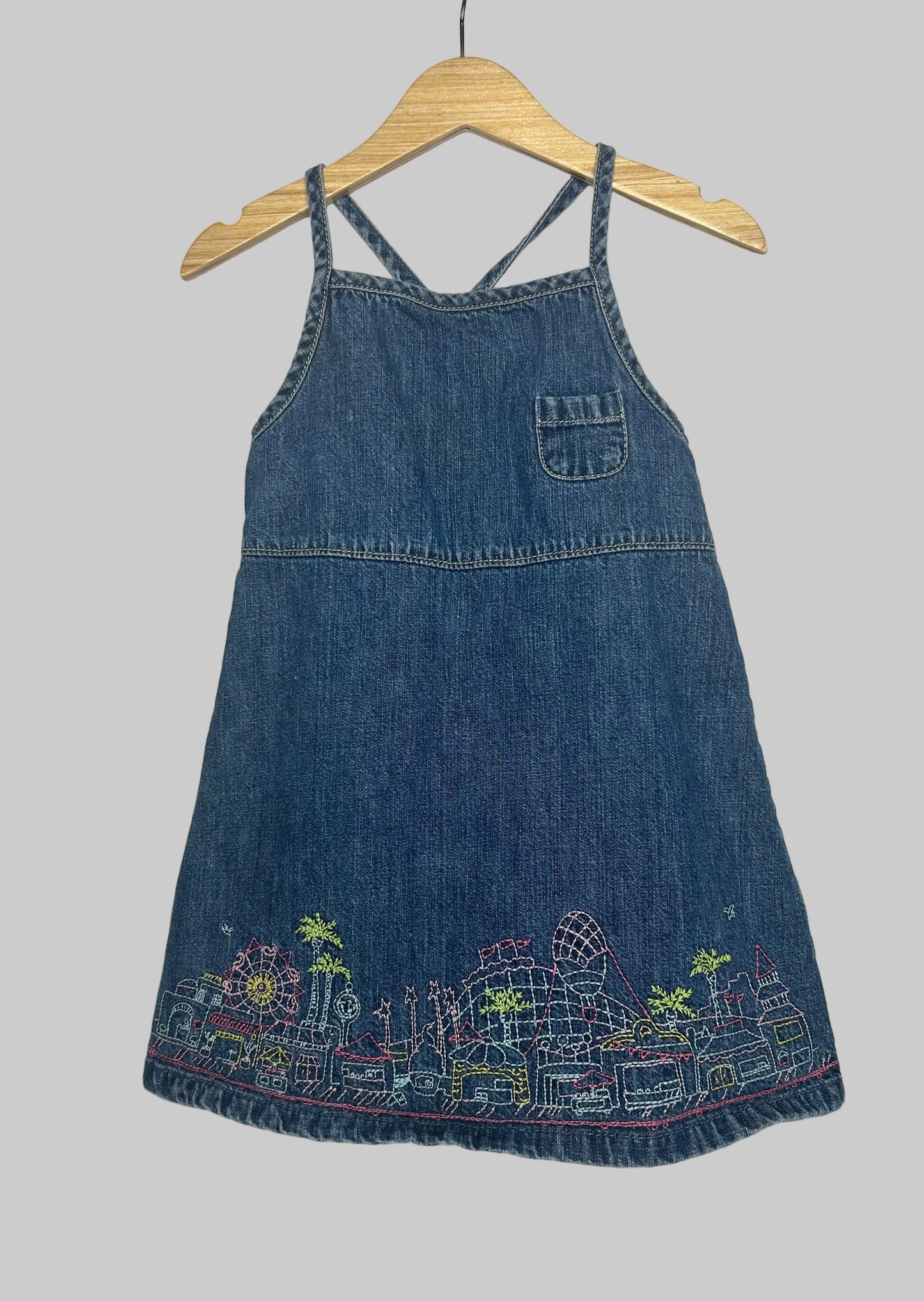 Oshkosh Denim Dress 24M