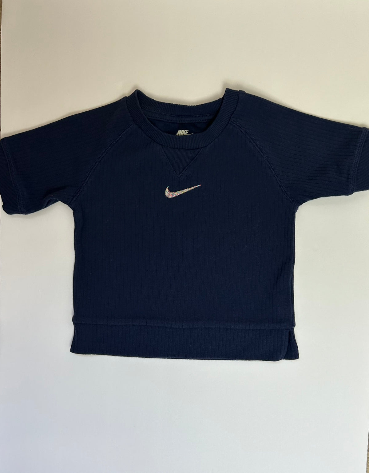 Nike Blue Ribbed Top 24M