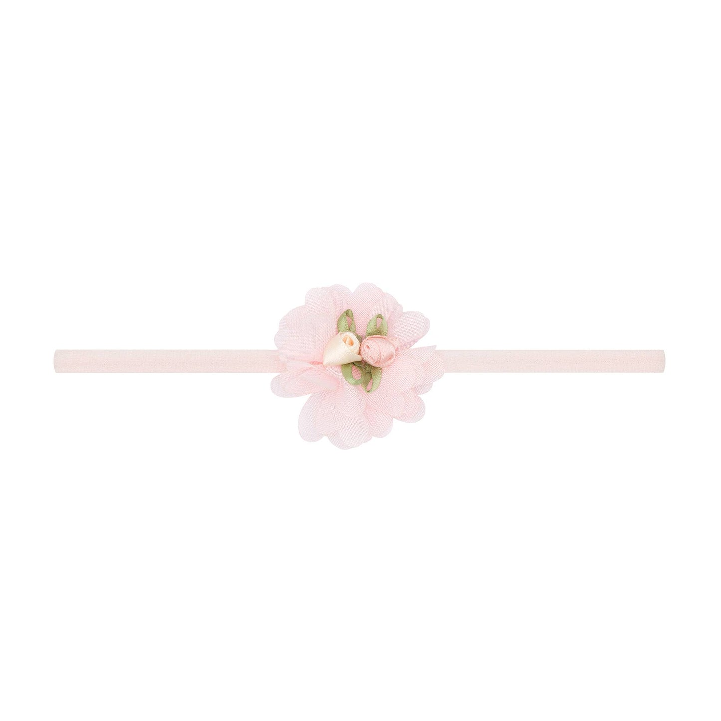 Baby Bling® Skinny headband: Chiffon Rosebud