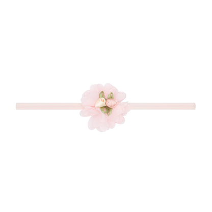 Baby Bling® Skinny headband: Chiffon Rosebud