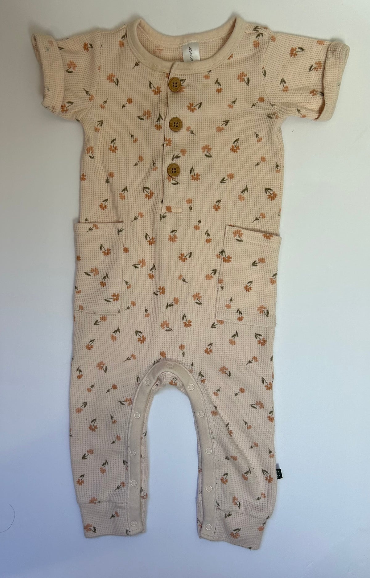 Modern Moments Peach Waffle Jumper 18M