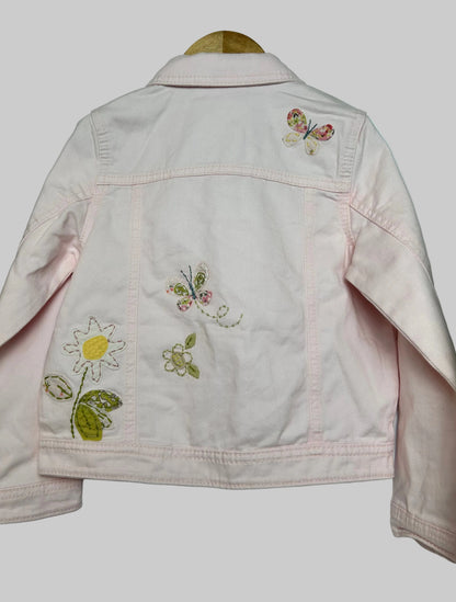NEXT Pink Denim Jacket 5/6