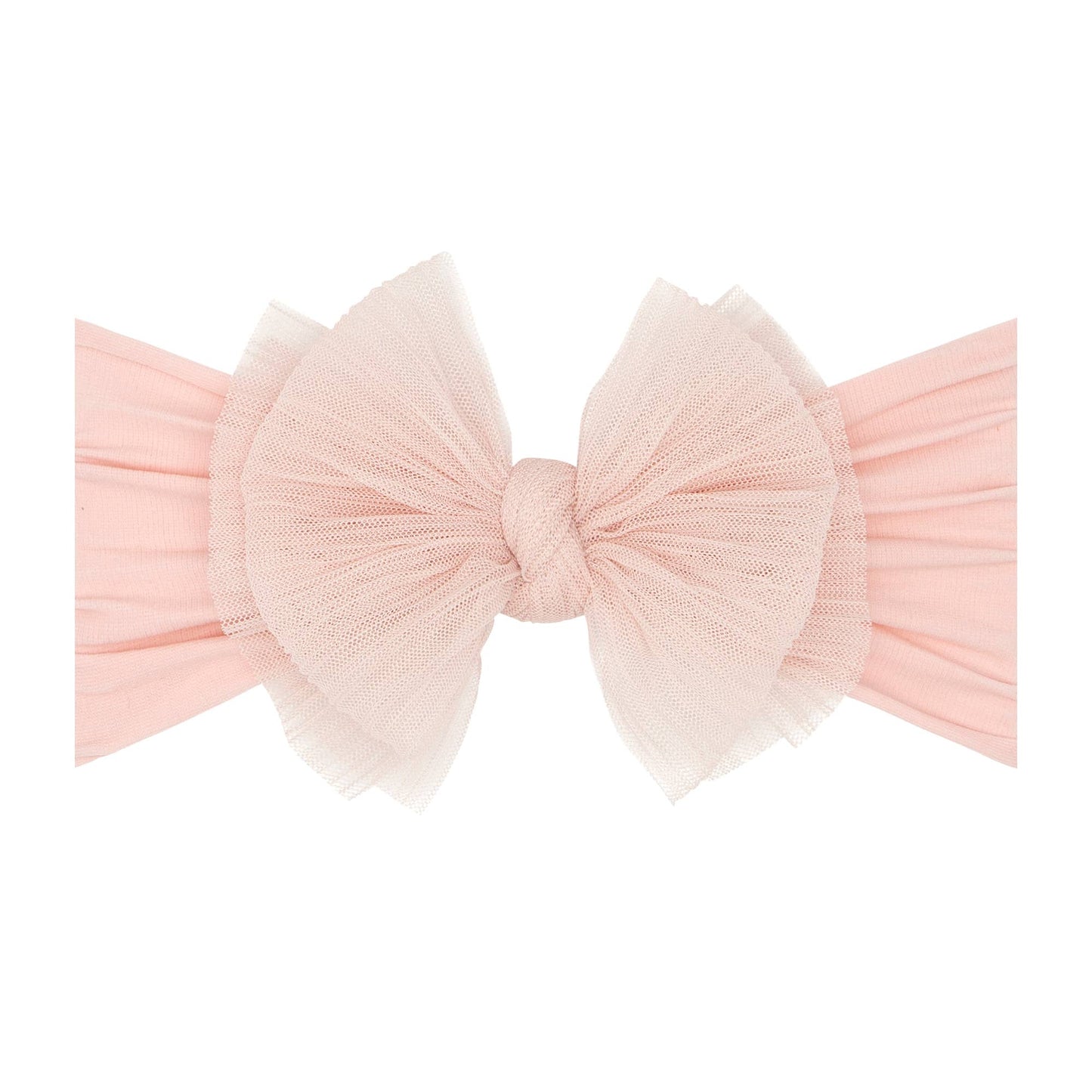 Baby Bling® Tulle headband with tulle bow: Cherry