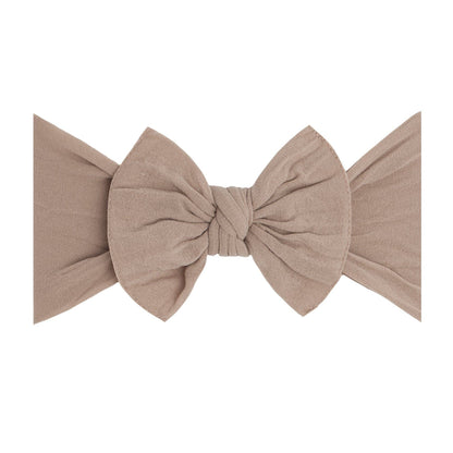 Baby Bling® Knot soft headband: Hot pink