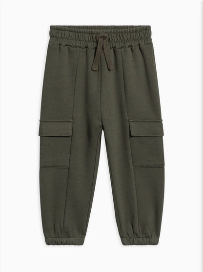 Colored Organics Dallis Fleece Cargo Sweatpants Pine