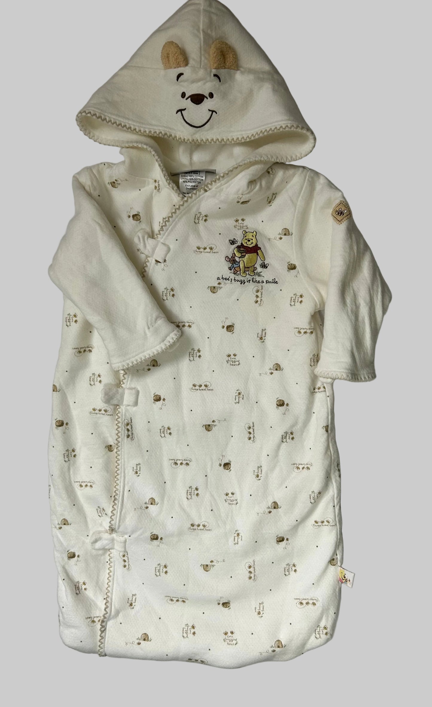 Walt Disney VIntage Winnie the Pooh Sack 0-6M