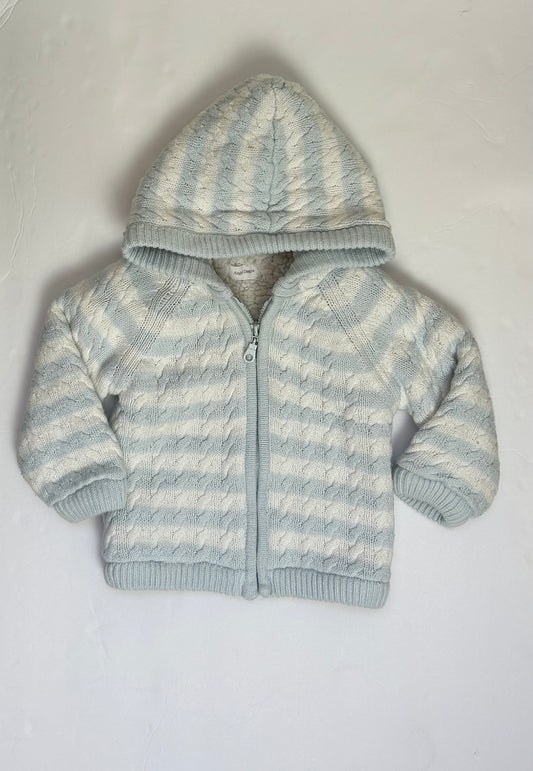 Angel Dear Lt Blue Jacket 6-12M