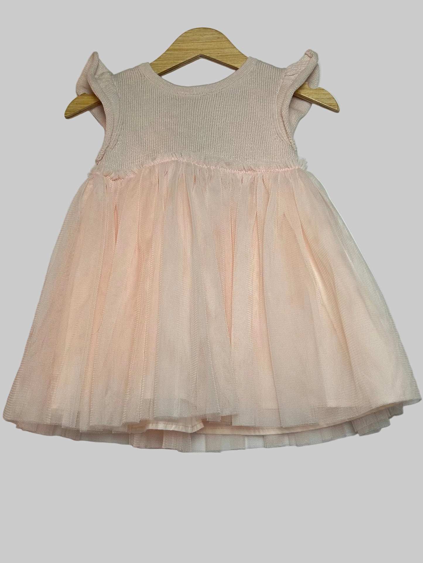 First Impressions Pink Dress 12M