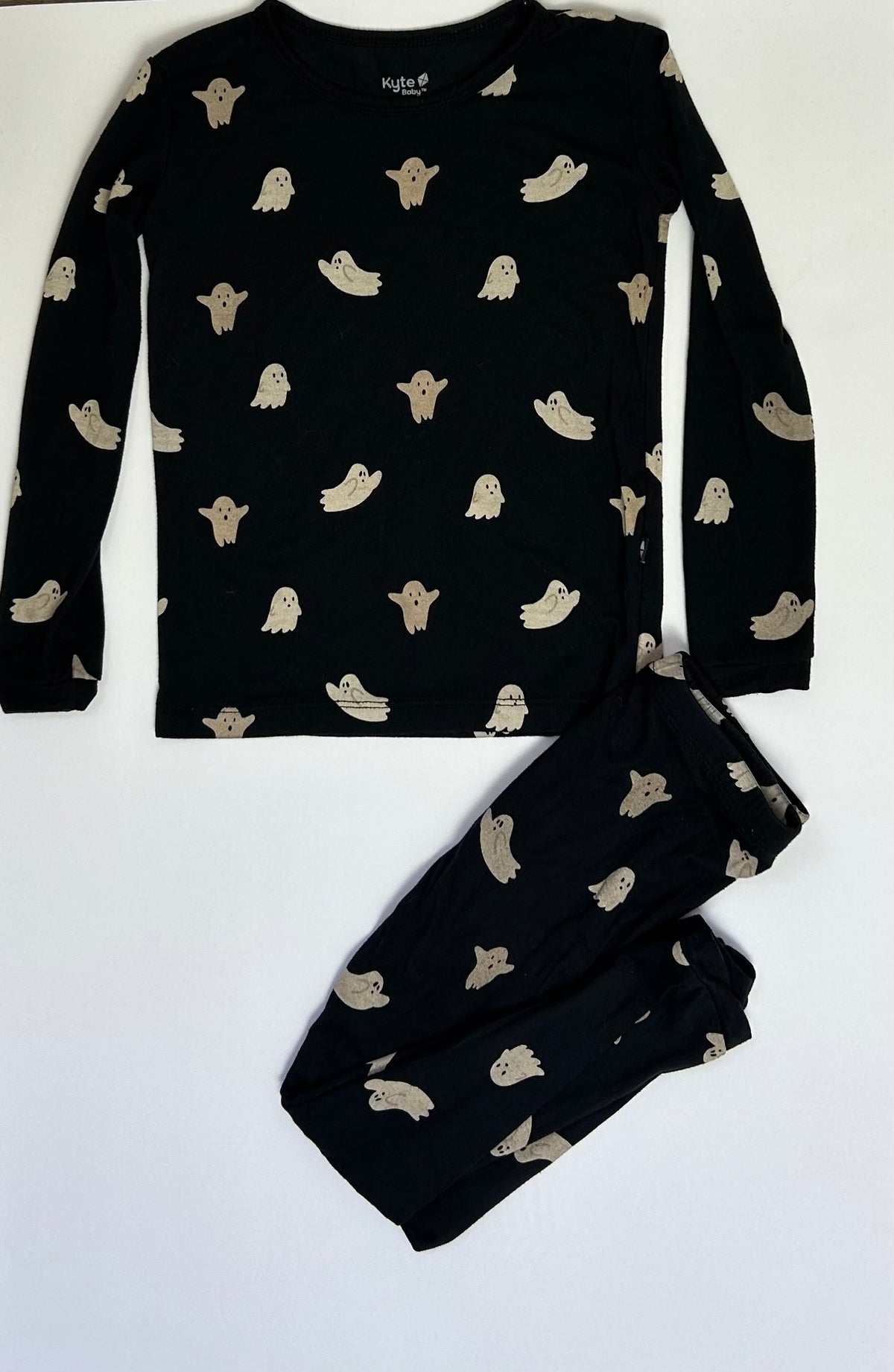 Kyte Baby Black Halloween PJ Set 5T