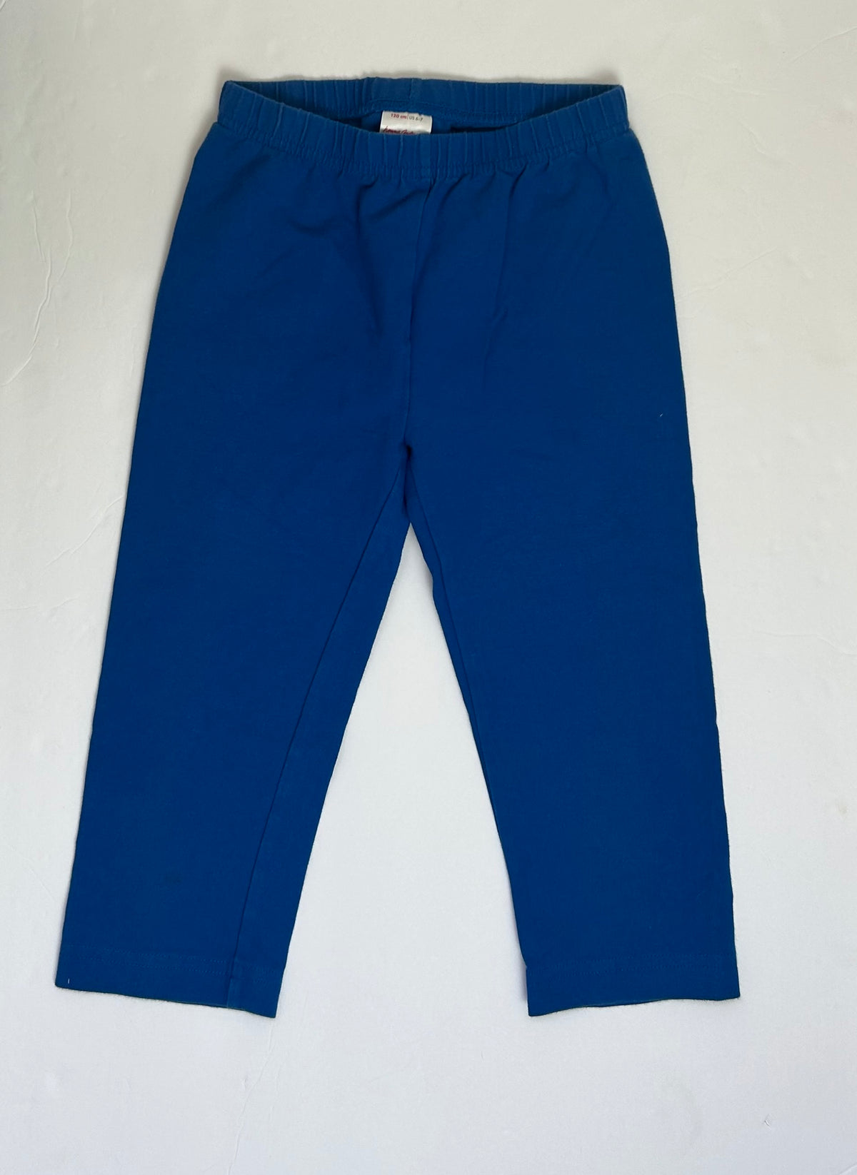 Hanna Andersson Blue Crop Leggings 6/7