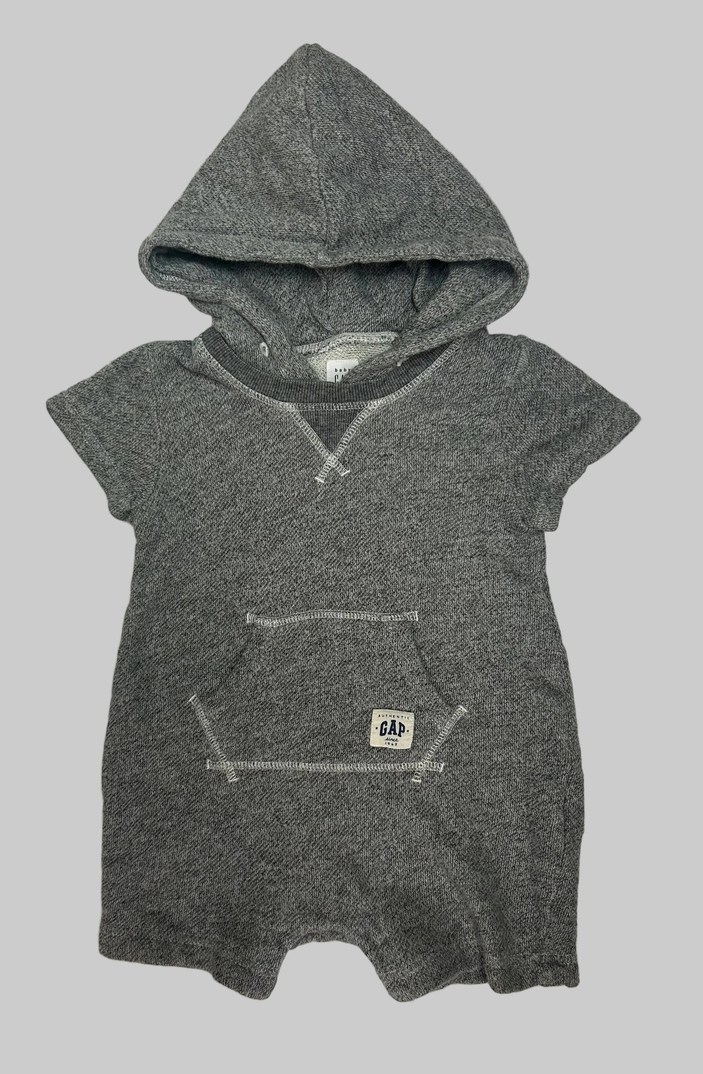 Baby Gap Gray Romper 18-24M