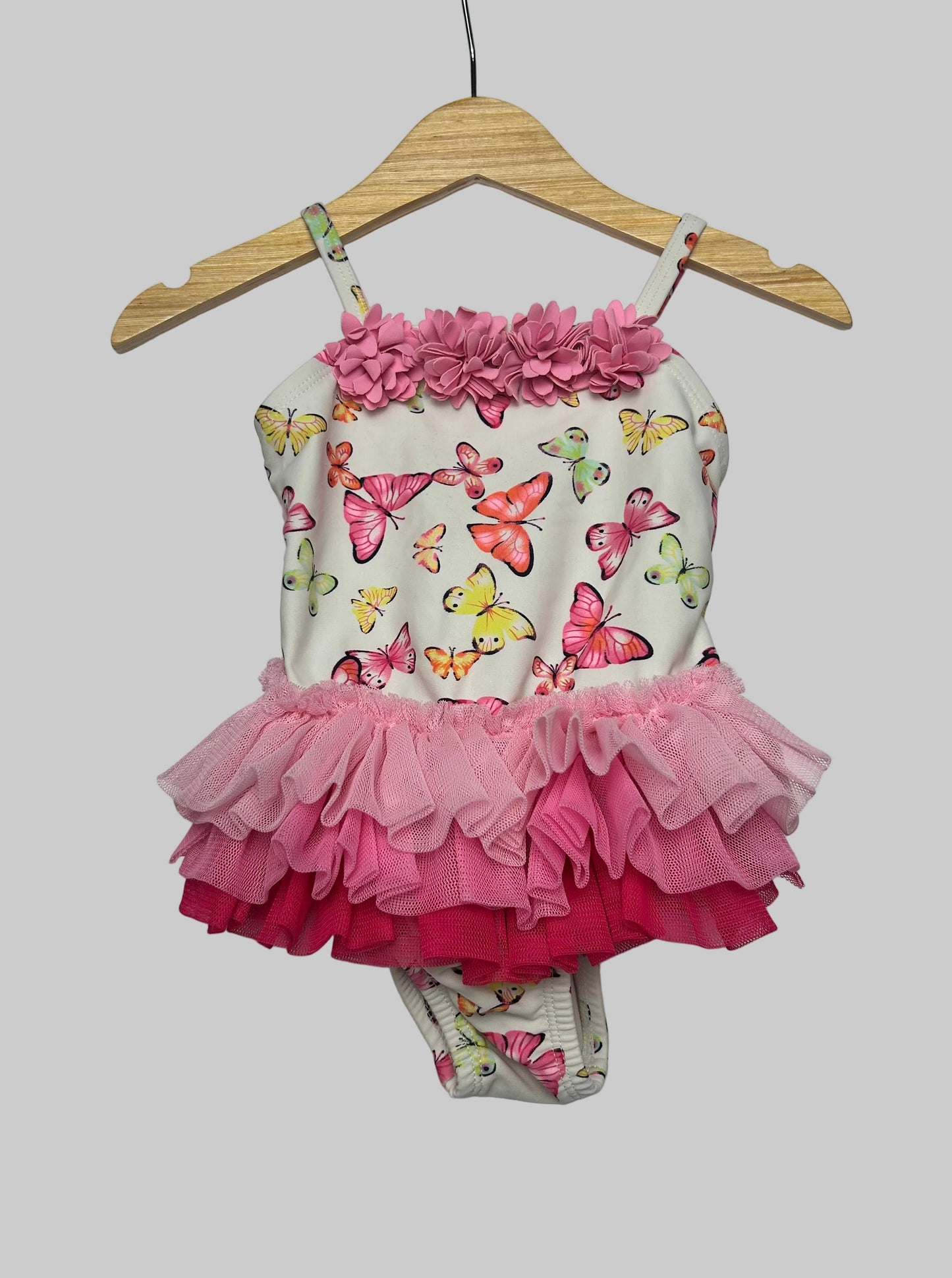 Little Me Butterfly Swimsuit 18M