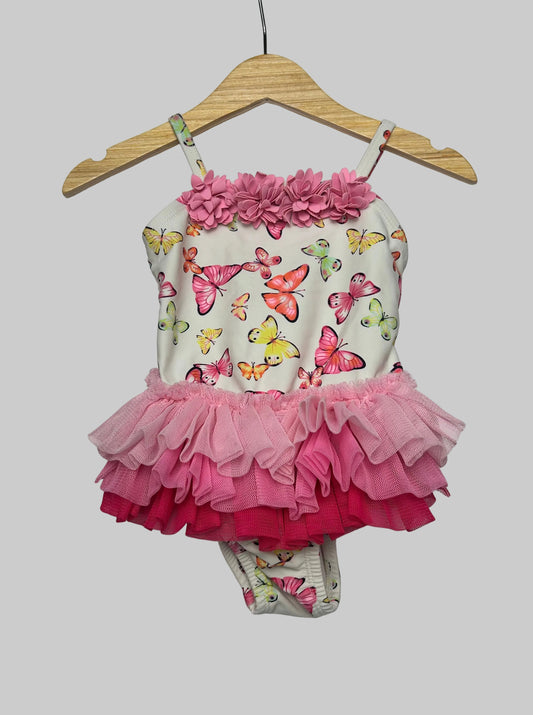 Little Me Butterfly Swimsuit 18M
