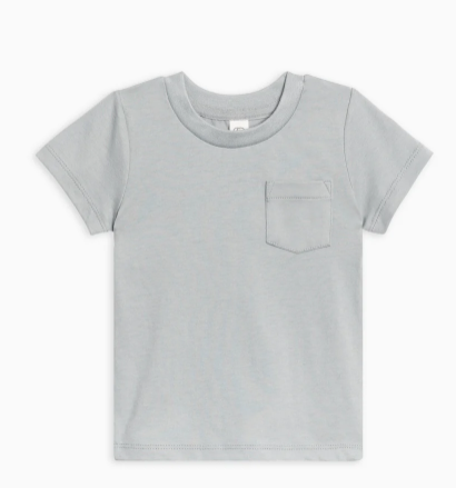 Colored Organics Everest Tee - Mist 5T/6