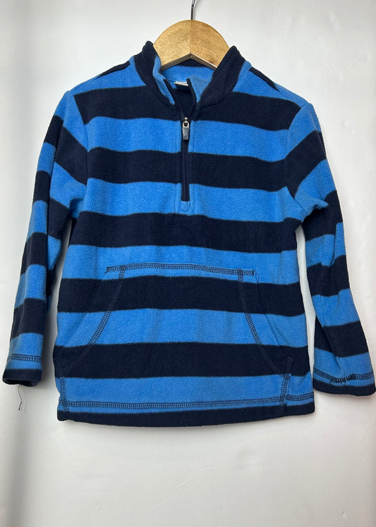 Hanna Andersson Blue Fleece Half Zip 4