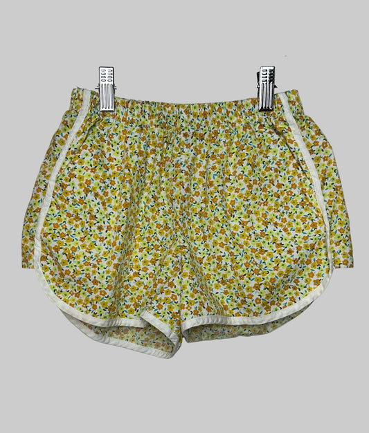 Tea Yellow Floral Shorts 8