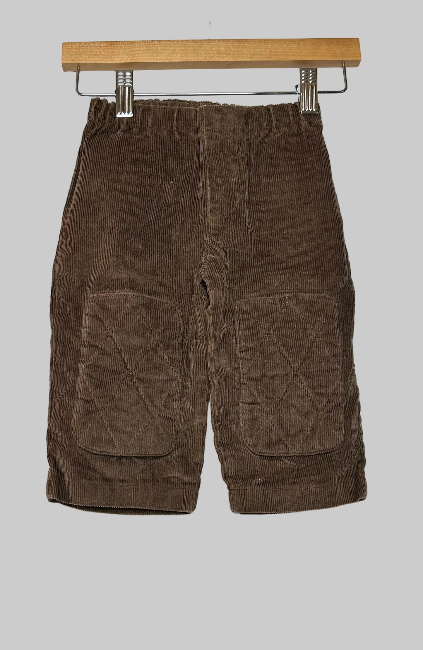 Giddy Bella Brown Corduroy Pants 12-18M