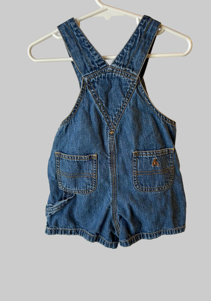 Baby Gap Denim Shortalls 6-12M