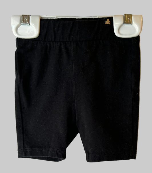 Baby Gap Black Bike Short 6-12M