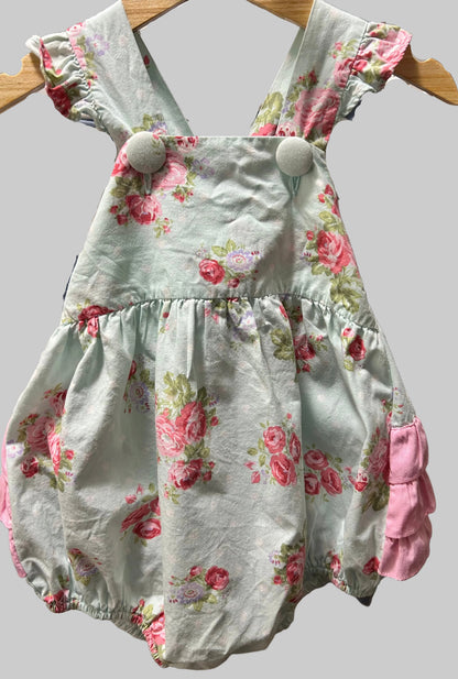 Smocked Auctions Vintage Romper 18M