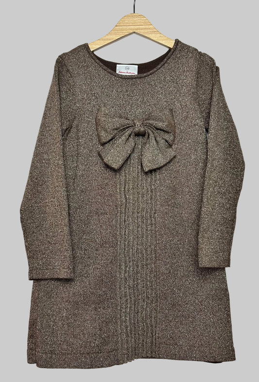 Hanna Andersson Gold Dress 5T