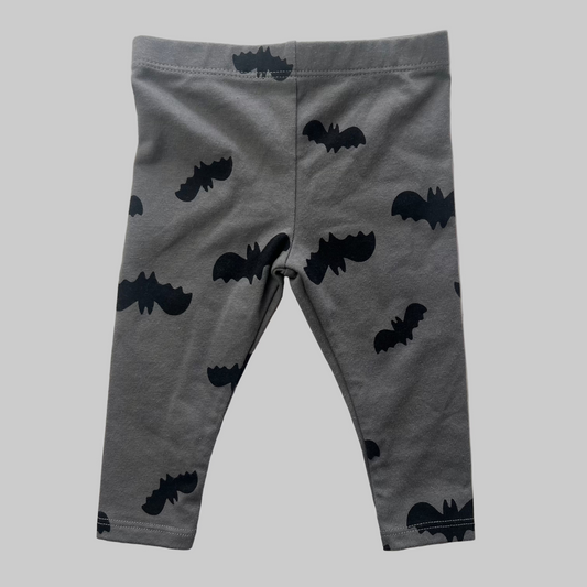 Cat & Jack Gray Bat Pants 0-3M