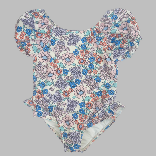 Jessica Simpson Floral One Piece Swimsuit 4T