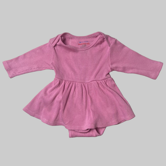 Magnetic Me Pink Bodysuit Dress 0-3M