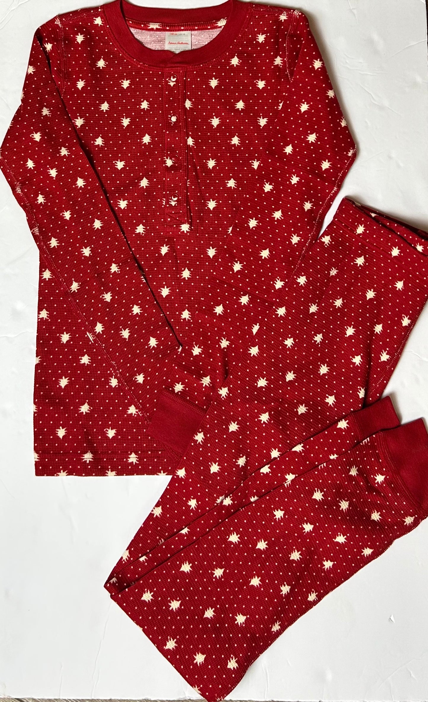 Hanna Andersson Red Tree Pajamas 10