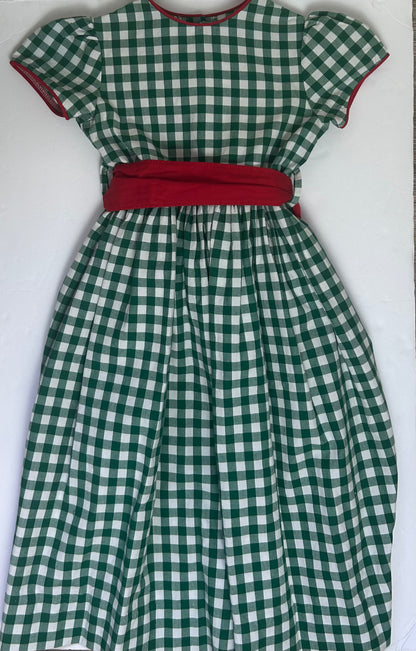 Funtasia Too Green Gingham Dress 6x
