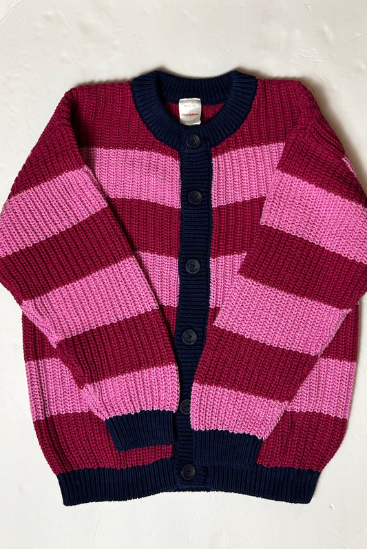 Hanna Andersson Pink Knit Cardigan 8