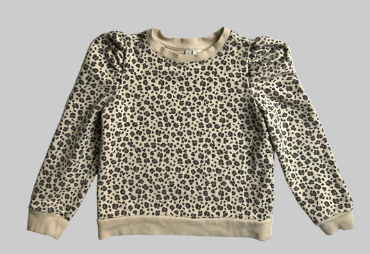 Janie & Jack Leopard Print Sweatshirt 6