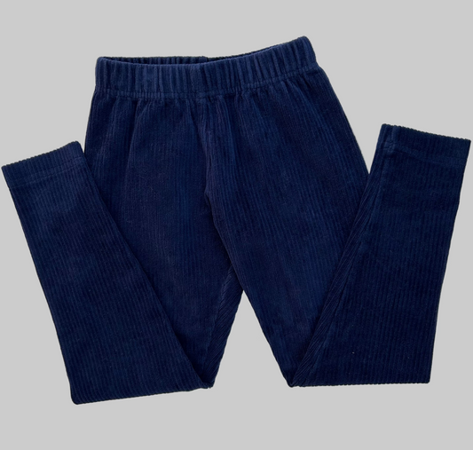Hanna Andersson Blue Velour Pants 5T