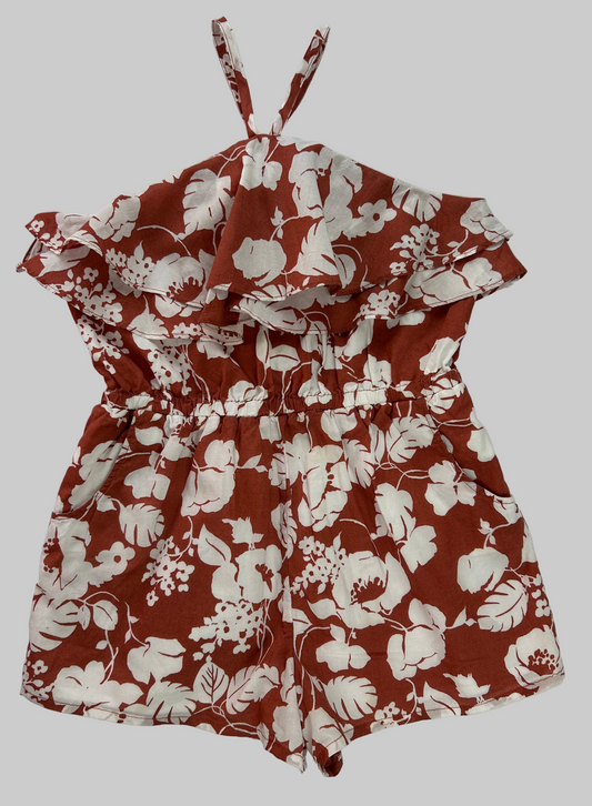Janie & Jack Floral Romper 5T