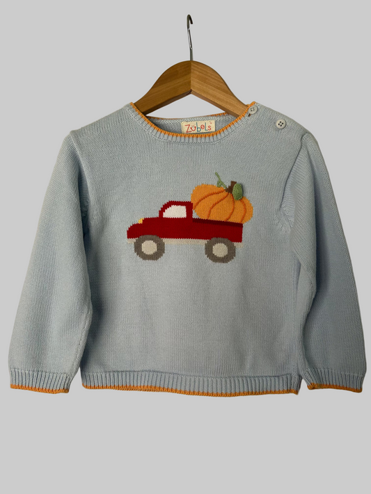 Zubels Light Blue Sweater 4Y