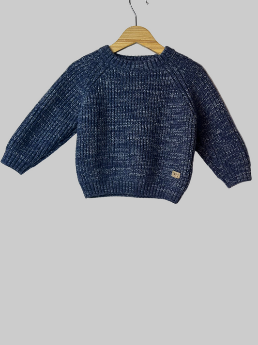 Souris Mini Blue Sweater 18-24M