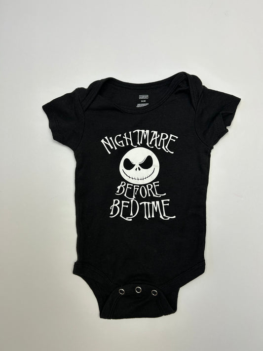 Nightmare Before Bedtime Onesie 3-6M