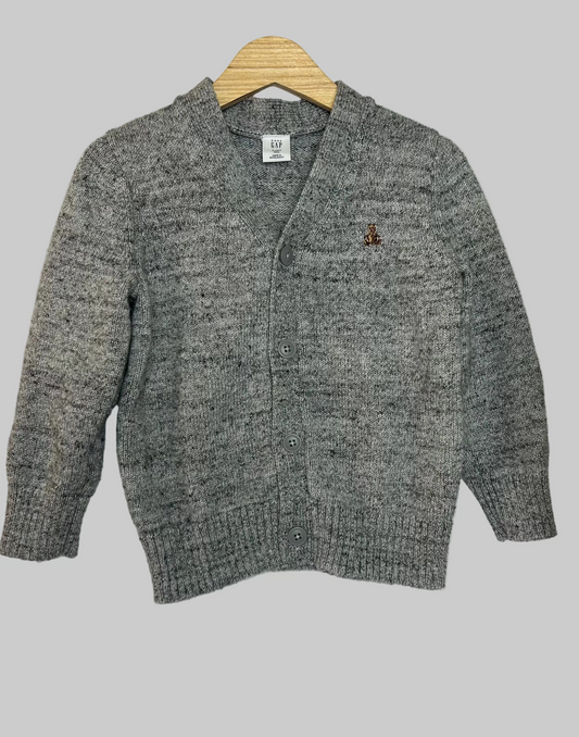 Baby Gap Lt Gray Sweater 2Y