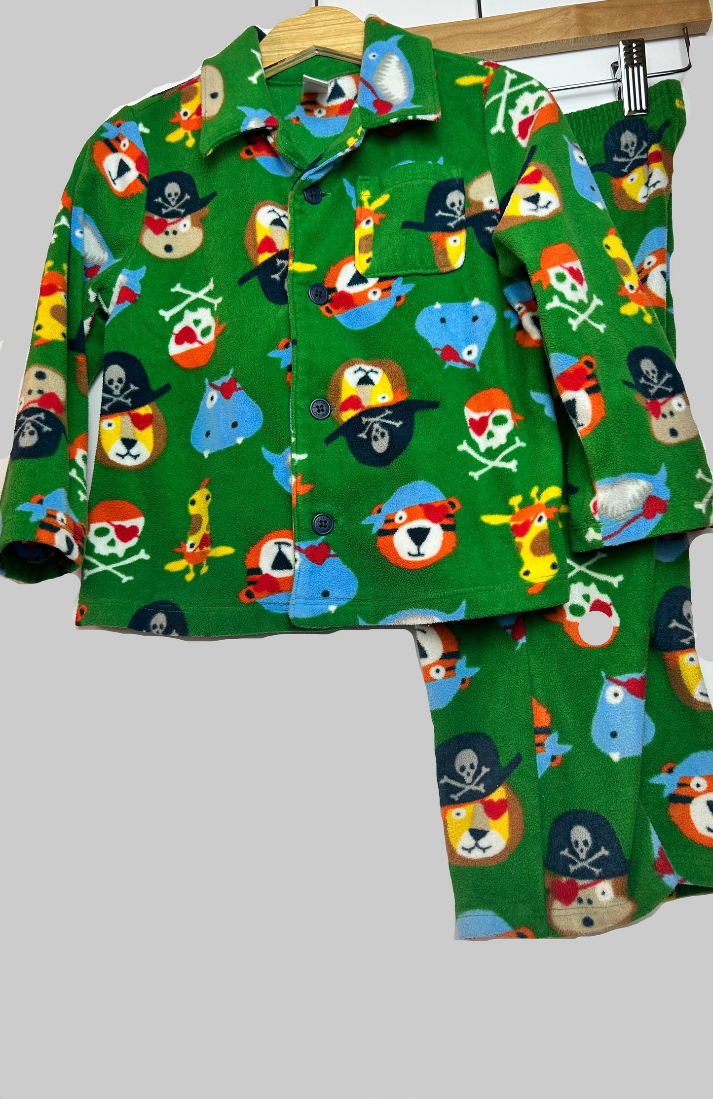 Baby Gap Fleece Pirate Pajamas 3T